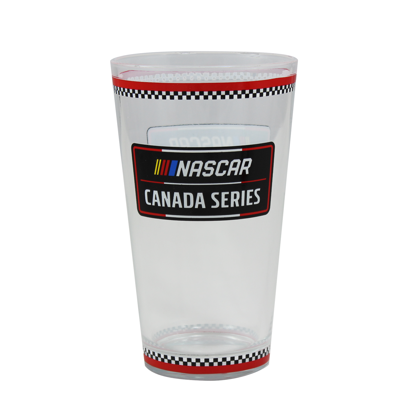 NASCAR Canada Series Pint Glass Set – 4-Pack (16 oz)