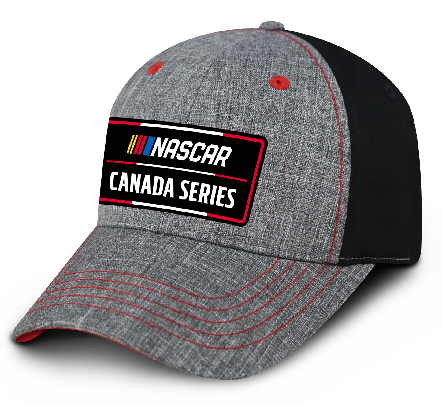 NASCAR Canada Series Adult Melange Hat - Red/White