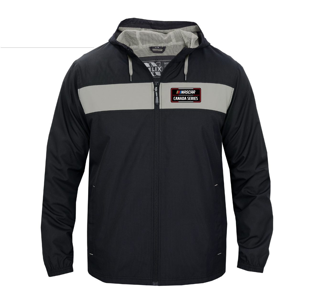 Helix Lightweight Jacket - Black/Silver