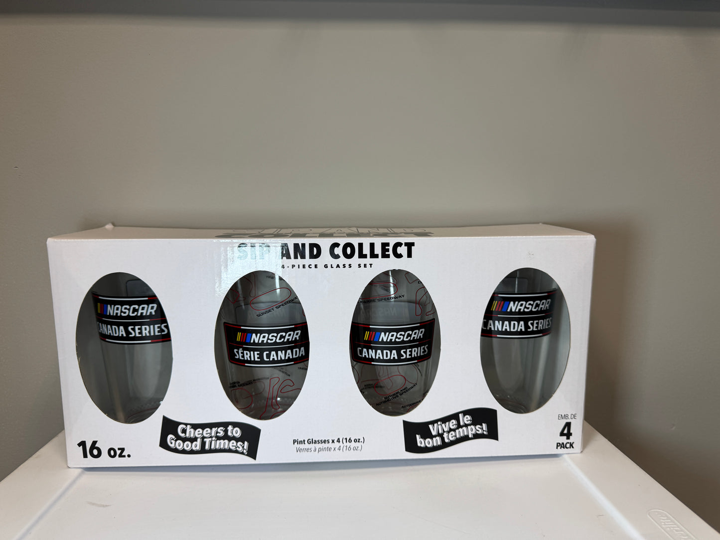 Pint Glasses 4 Pack