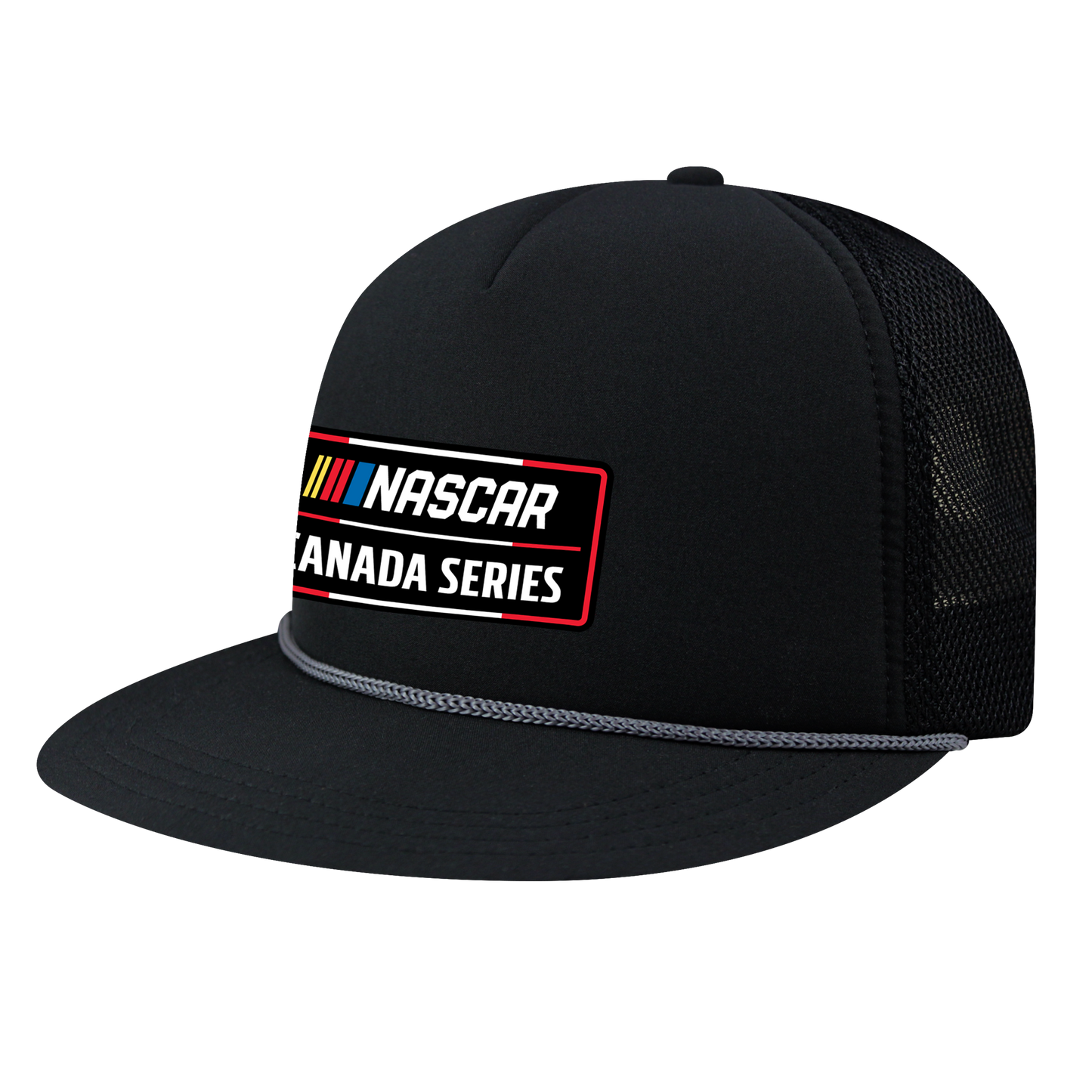 NASCAR Canada Series Trucker Rope Cap – Black