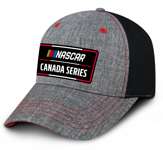 NASCAR Canada Series Adult Melange Hat - Red/White