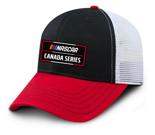 Tri Tone Mesh Snap Cap