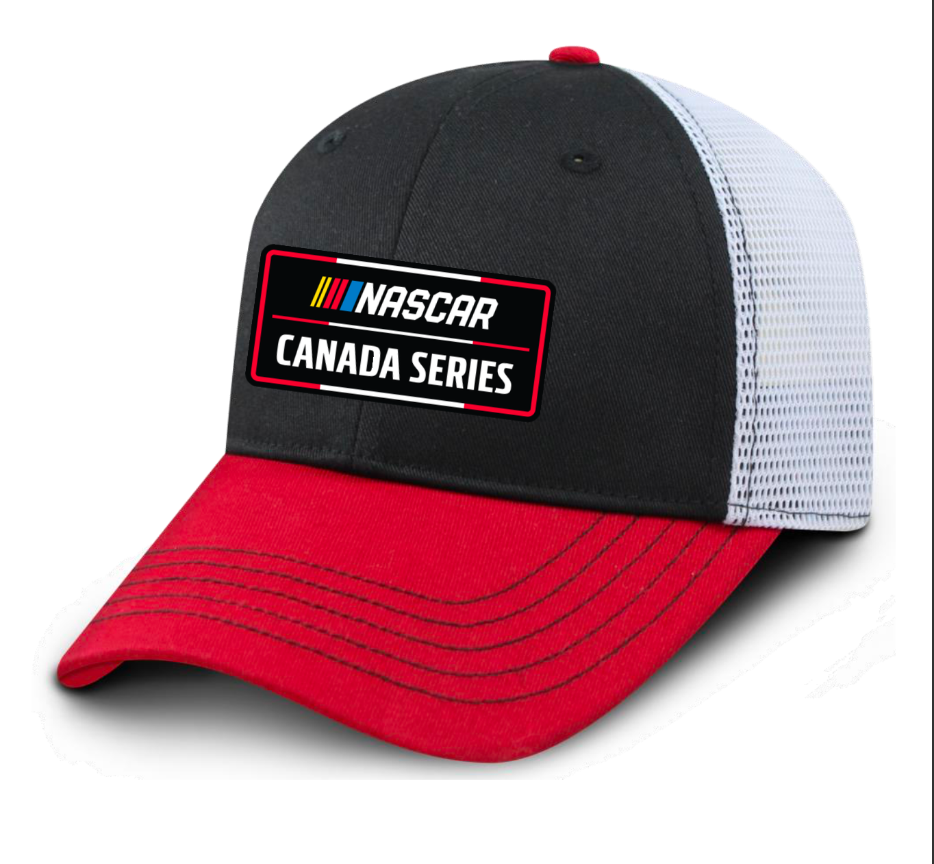 NCS Youth/Ladies Trip Tone Mesh Snap Cap