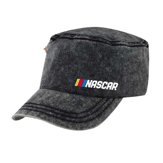 2024 NASCAR Bar Ladies Enzyme Washed Pillbox Cap