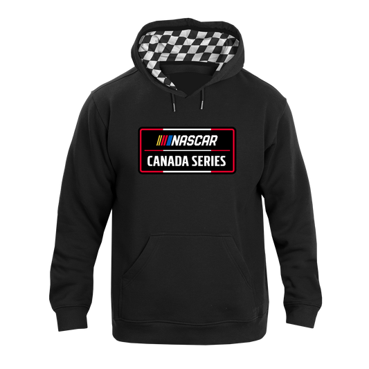 NASCAR Canada Series Unisex Motion Hoodie - Black/Checkers