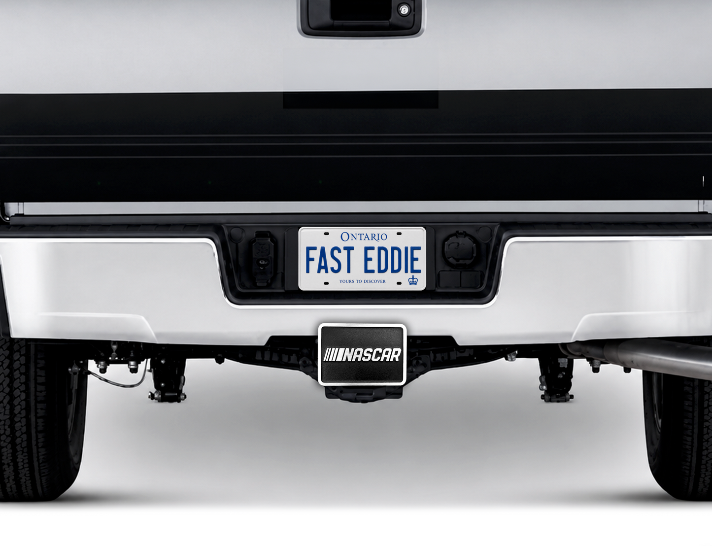 NASCAR Cast Aluminum Hitch Cover